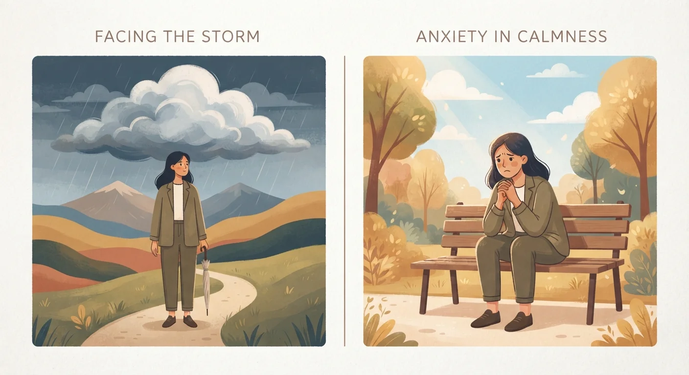 Anxiety vs. Stress: Two Familiar Feelings That Work Very Differently