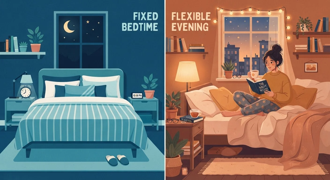 Fixed Bedtime vs. Flexible Schedule: Weighing Two Approaches to Sleep Consistency