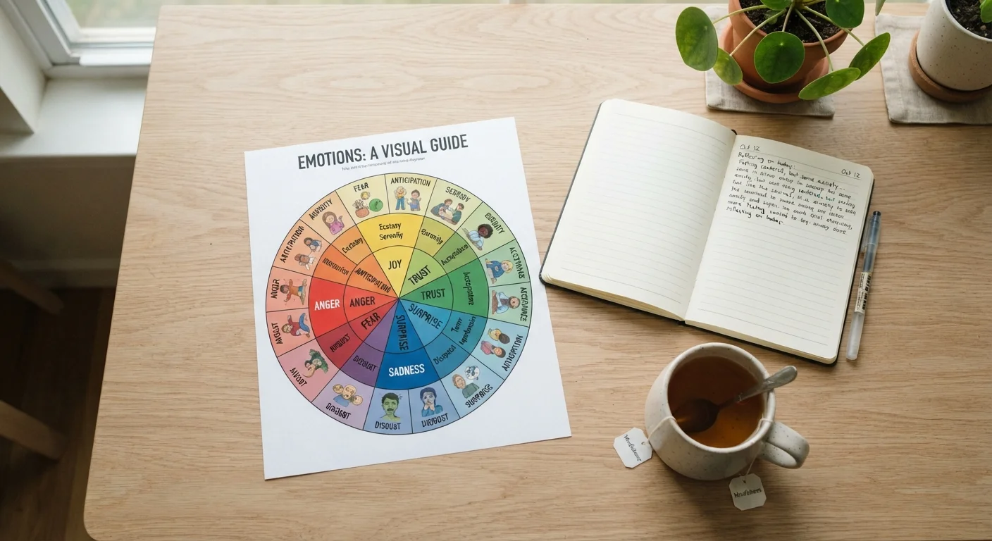 The Emotion Wheel Explained: A Map for Identifying What You're Actually Feeling