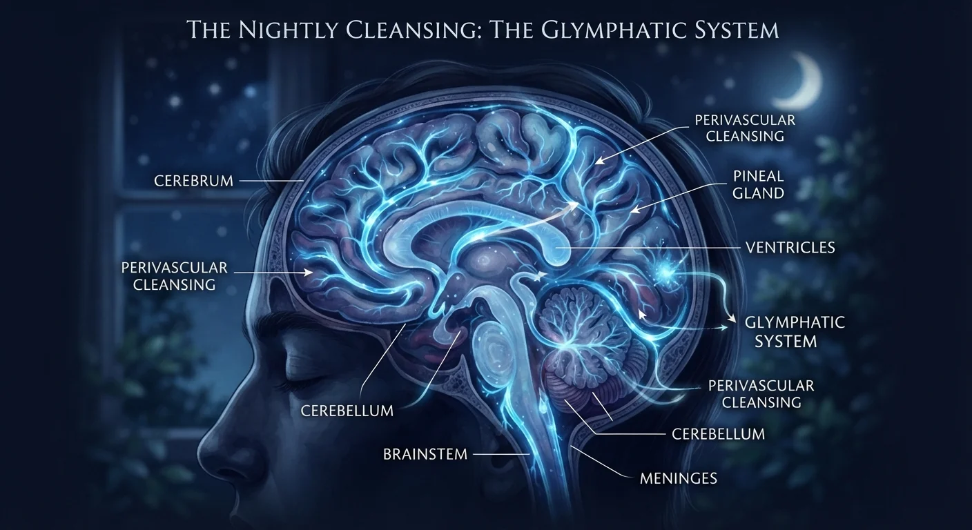 The Glymphatic System: Your Brain's Overnight Cleaning Crew