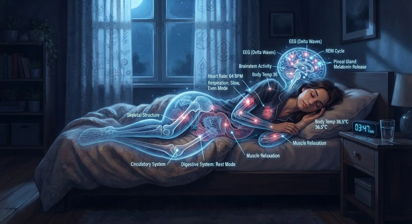 What Actually Happens to Your Body While You Sleep