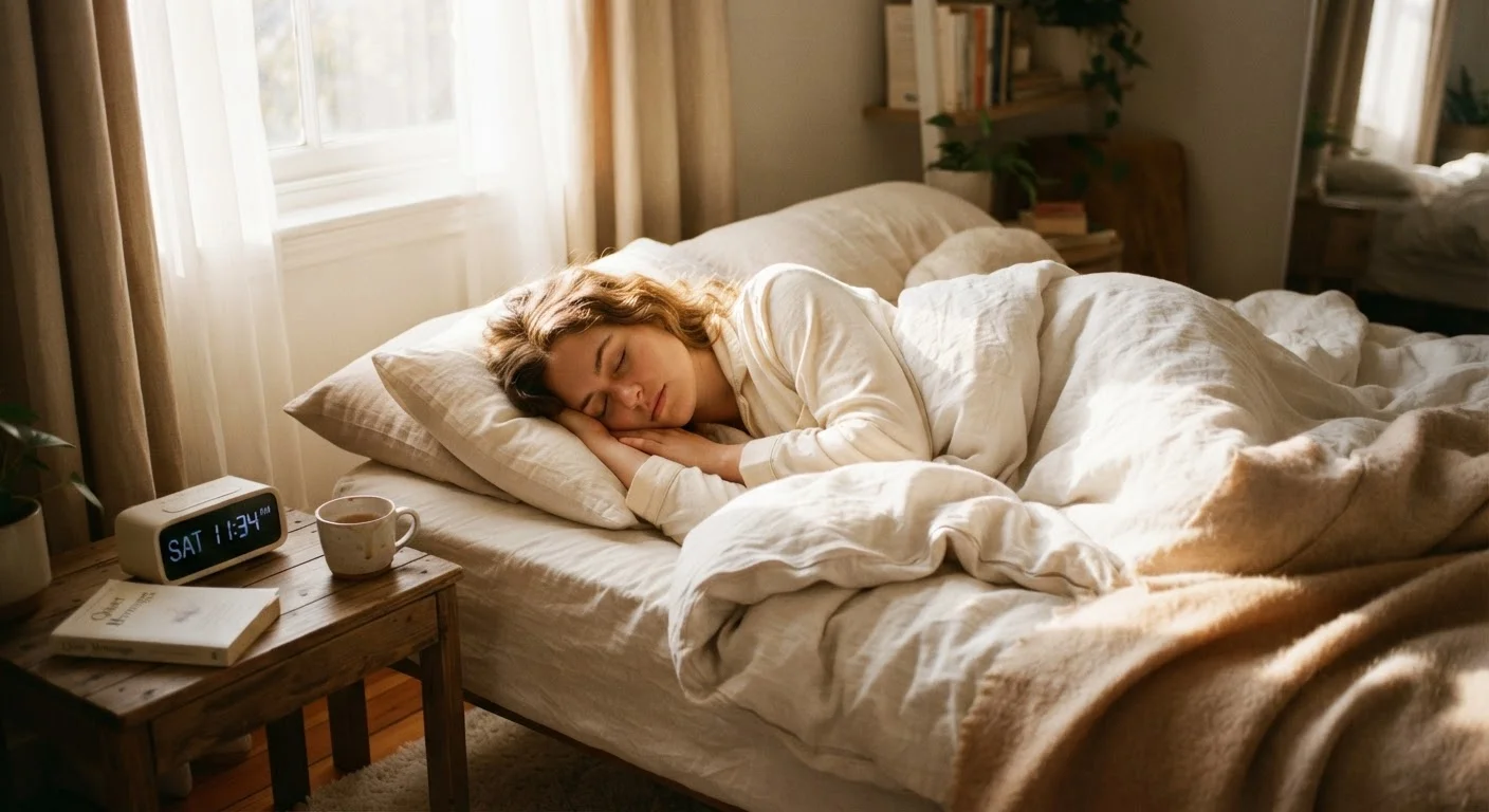 Why Sleeping In on Weekends Can Make Monday Mornings Harder