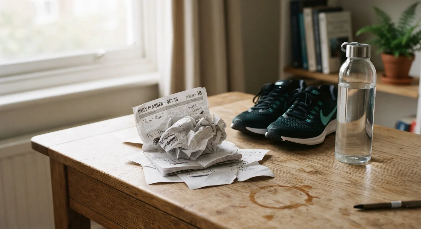 Why Your New Routine Falls Apart After Two Weeks